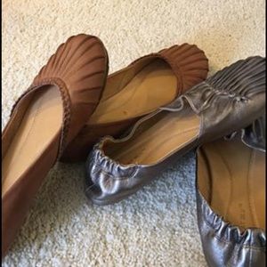 2 Pairs- Chocolat Blue Women’s Flats